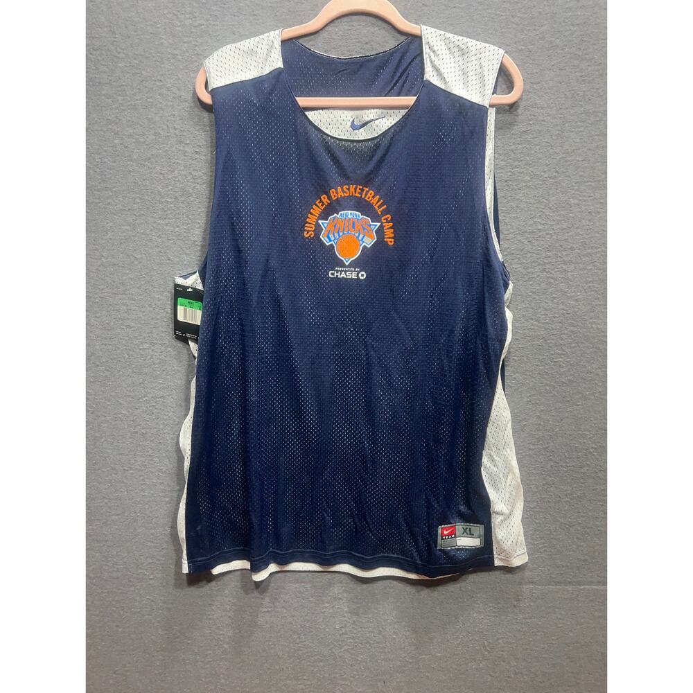 Nike New York Knicks Summer Basketball Camp Reversible Jersey Men Size XL (2) - Picture 4 of 12